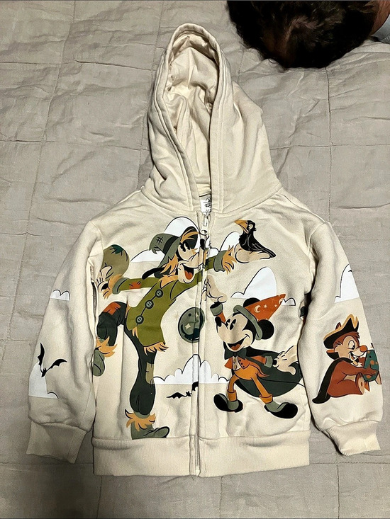 Disney Other - Never worn! Disney Mickey Mouse and Friends Halloween Zip-Up Hoodie for Kids